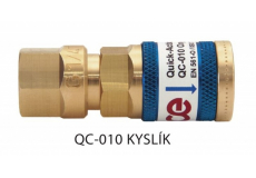 Rychlospojka na redukční ventil G 1/4" O2 GCE