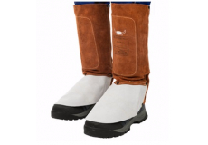 Kožené svářečské kamaše Lava Brown 44-7114 dlouhé 36 cm Weldas