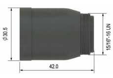 Kontaktní hubice ø 30,5 x 42 mm pro hořák PT-100, SCP 120