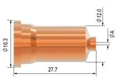 Kontaktní dýza Ø 1,1 mm 50-60 A pro hořák PT-100, SCP 120