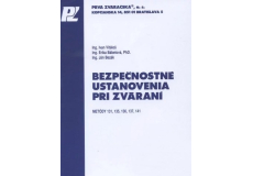 Kniha "Bezpečnostné ustanovenia pri zváraní"