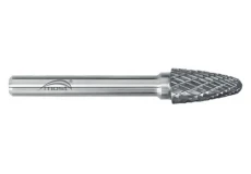 Stromečková fréza se zaoblenou hlavou z tvrdokovu 6 x 19 x 6 mm MOST STANDARD RBF tvar F