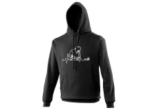 Mikina JH001 College Hoodies Svářeč černá XL