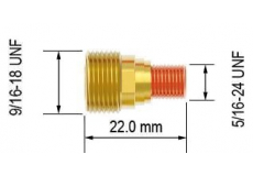 Držák kleštiny se sítkem 2,4 x 22 mm PARKER SGT 9/20