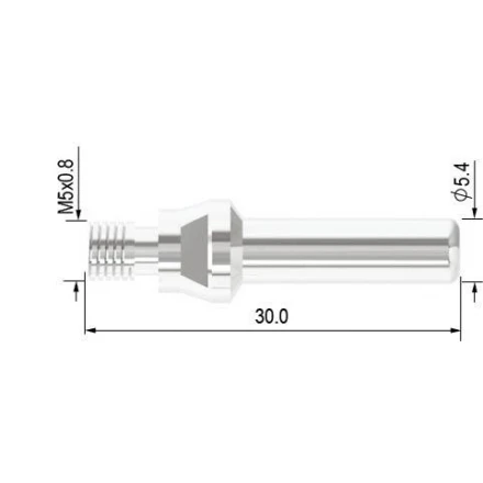 Dlouhá elektroda pro hořák Parker SCP 60/SCP 40/SCP 25/PT-60/HS-60