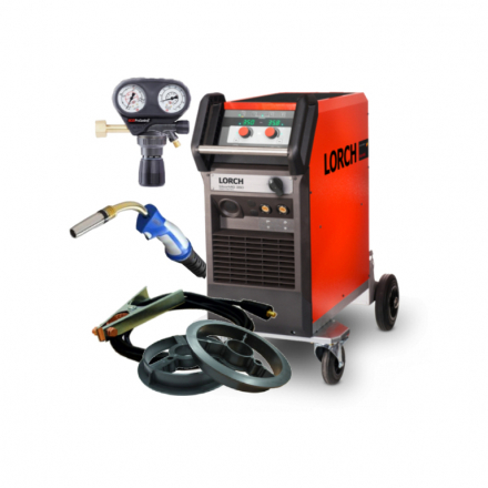 Svářečka CO2 MicorMIG 350 ControlPro A/W Lorch + hořák, RV a kabely