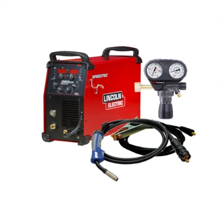 Svářečka CO2 Speedtec 320CP Lincoln Electric + hořák, RV a kabely