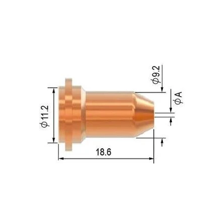 Dýza Ø 0,65 mm 10-20 A pro hořák Parker SCP 40/60, PT-60, HS-60