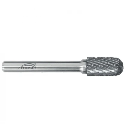 Válcová zaoblená fréza z tvrdokovu 8 x 20 x 6 mm MOST STANDARD WRC tvar C
