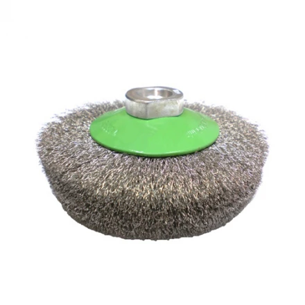 Kotoučový kartáč ø 100 x 10 mm vlnitý nerezový drát 0,30 mm M14 MOST