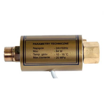 Elektrický ohřívač pro CO2 PG-84KW s koncovkou