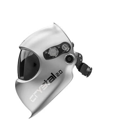 Svářecí kukla Optrel PAPR (e3000/X) Crystal 2.0 bez kazety stříbrná
