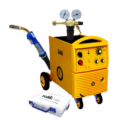 Svářecí set svářečka Omi 246i Omicron + hořák se startovací sadou a RV