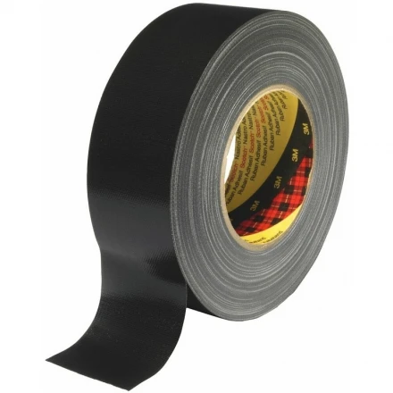 Vysoce odolná textilní lepící páska 38 mm x 50 m 3M Scotch 389, černá