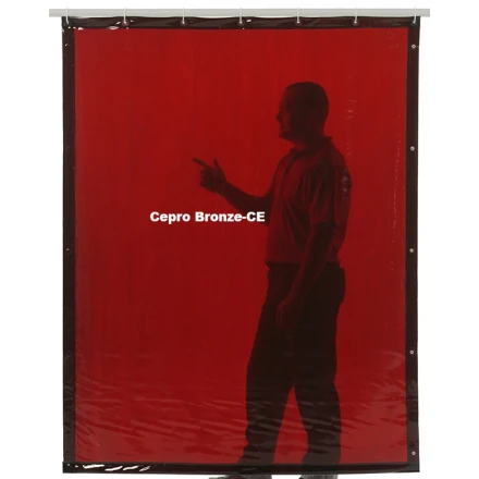 Svářecí zástěna CEPRO Bronze (Brown) 180 x 140 cm