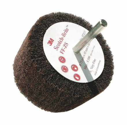 Lamelový kartáč na stopce 100 x 45 x 6 mm 3M Scotch-Brite FF-ZS A CRS