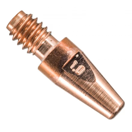 Špička CuCrZr závit M8x1,5 x ø 10 mm délka 32 mm pro drát 1,0 mm