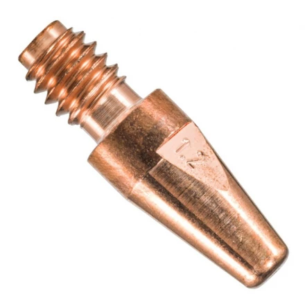 Špička CuCrZr závit M8x1,5 x ø 10 mm délka 32 mm pro drát 1,2 mm