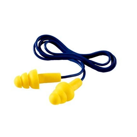 Zátkové chrániče sluchu se šňůrkou 3M ULTRAFIT UF-01-000, SNR 29 dB