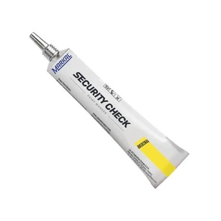 Popisovač Markal Security check žlutý 50 ml