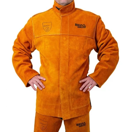 Svářečský kožený kabát JK269 RHINOweld velikost M