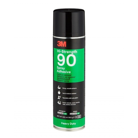 Lepidlo ve spreji 3M 90 průhledné 500 ml