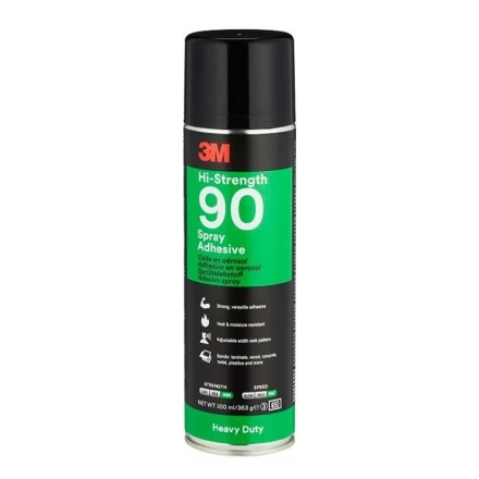 Lepidlo ve spreji 3M 90 průhledné 500 ml