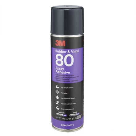 Lepidlo ve spreji 3M 80 žluté 500 ml