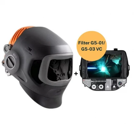 Svářecí kukla 3M Speedglas G5-03 s filtrem G5-01/G5-03VC s přilbou G3501 Speedglas 3M