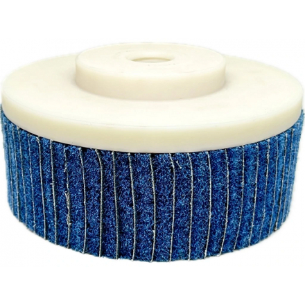 Čistící kotouč 6RL 150 x 75/50 x 25 mm 2xA zrnitost ZA60P/ZAR Fine Dapecom, dvouřadý levotočivý