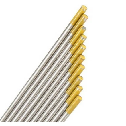 Wolframová elektroda 1,6 x 175 mm lantánovaná WLa 15 TIG Abicor Binzel zlatá