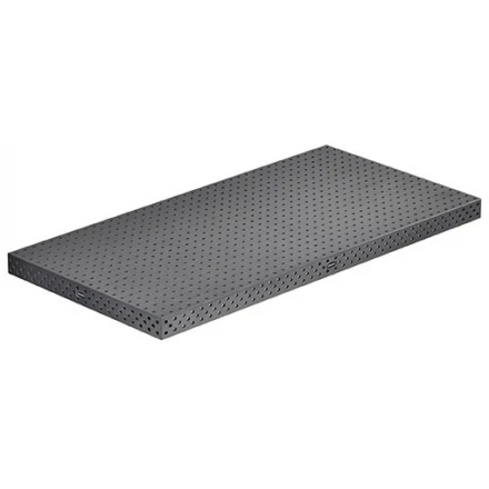 Svařovací stůl 2000 x 1000 x 100 mm bez nohou 3D PROFIPlusLINE systém 16 Demmeler, PE16-01002-500