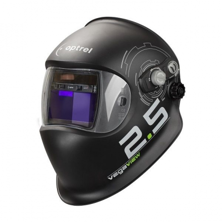 Svářecí kukla Optrel Vegaview 2.5 s přípravou na filtroventilaci černá