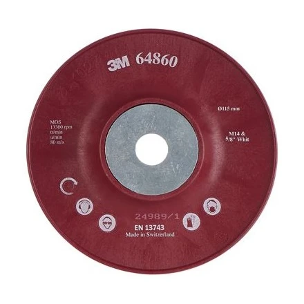 Unašeč pod vulkánfibrový disk 115 mm M14 3M, 64860