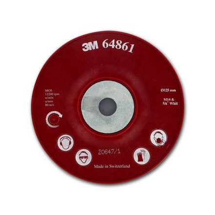 Unašeč pod vulkánfibrový disk 125 mm M14 3M, 64861