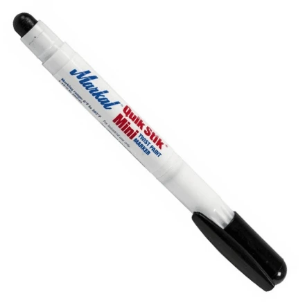 Popisovač Markal Quik Stik Mini černý 6 mm