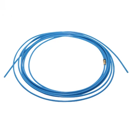 Teflonový bowden modrý 5 m pro hliník/nerez Ø 0,8 mm