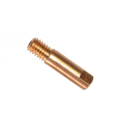 Špička E-Cu závit M6 x ∅ 6 mm délka 16/25 mm pro drát ∅ 1,0 mm
