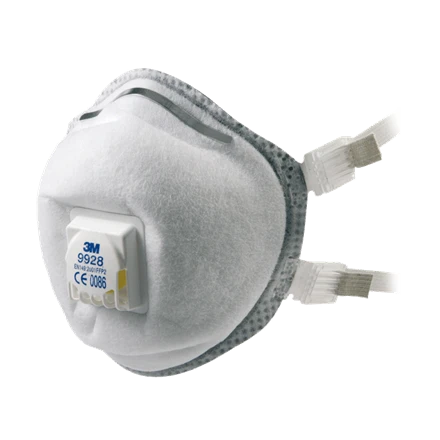 Částicový respirátor na svařování 3M 9928 R D FFP2 s aktivním uhlím