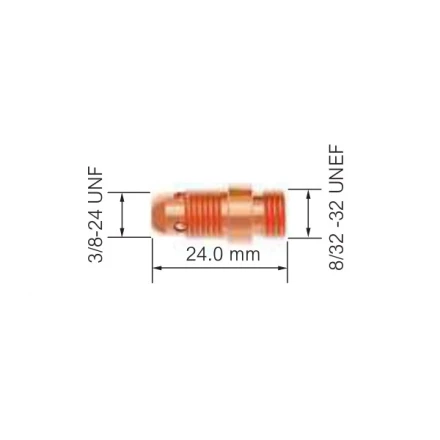 Držák kleštiny krátký 3,5 x 24 mm SGT 17/18/26 Parker
