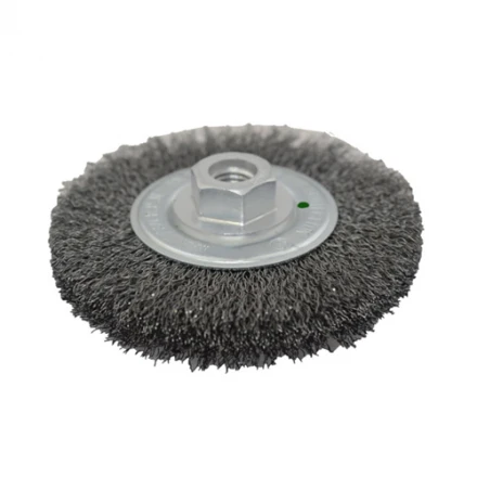Kotoučový kartáč ø 115 x 13 mm vlnitý nerezový drát 0,30 mm M14 MOST