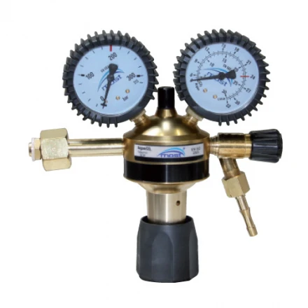 Redukční ventil Argon/CO2 200/0,5-6 bar G3/4 BLACK MOST