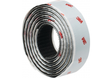 Suchý zip 25 mm x 1,25 m 3M Hook & Loop SJ352Bbk, černý