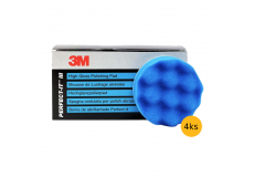 Leštící kotouč pěnový vlnitý 75 mm 3M Perfect-It Ultrafine modrý, 50457, 4 ks