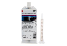 Lepidlo na plasty super rychlé černé 3M 04748 48,5 ml