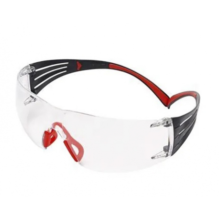 Brýle 3M SecureFit 400 čiré Scotchgard, SF401SGAF-RED