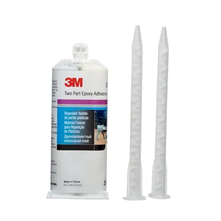 Pružný tmel na plasty 3M 05901, šedý, dvojitá kartuše 2 x 24,25 ml