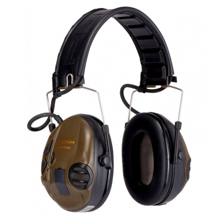 Sluchátka 3M PELTOR SportTac Slimline MT16H210F-478-GN SNR 26 dB zelená