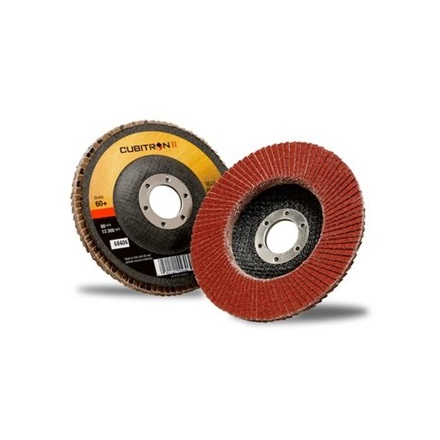 Lamelový kotouč 125 x 22 mm zrnitost 60+ 3M Cubitron II 967A typ 29